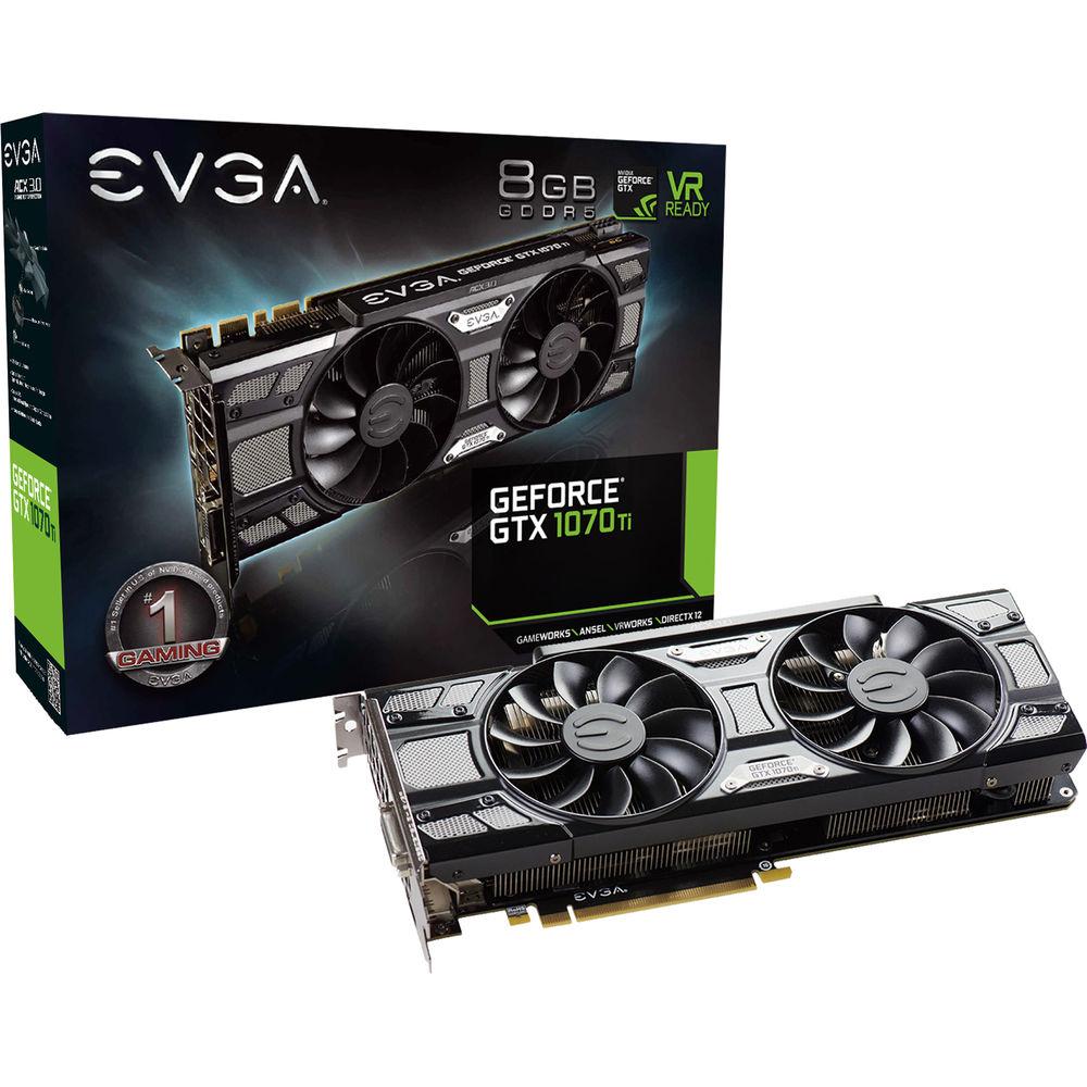 EVGA GeForce GTX 1070 Ti SC GAMING Graphics Card