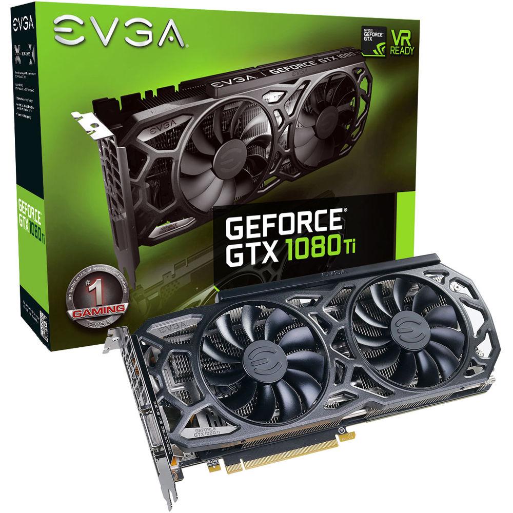 EVGA GeForce GTX 1080 Ti SC GAMING Black Edition Graphics Card