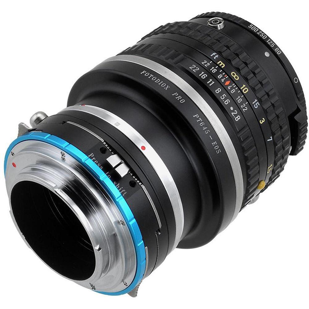 FotodioX Pro Shift Mount Adapter for Pentax 645 Lens to Sony E-Mount Camera