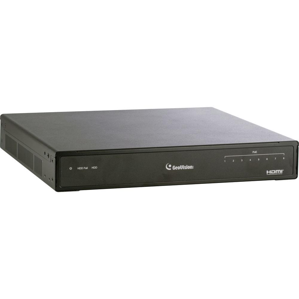 GEOVISION GV-SNVR0811 8-Channel 4K UHD NVR