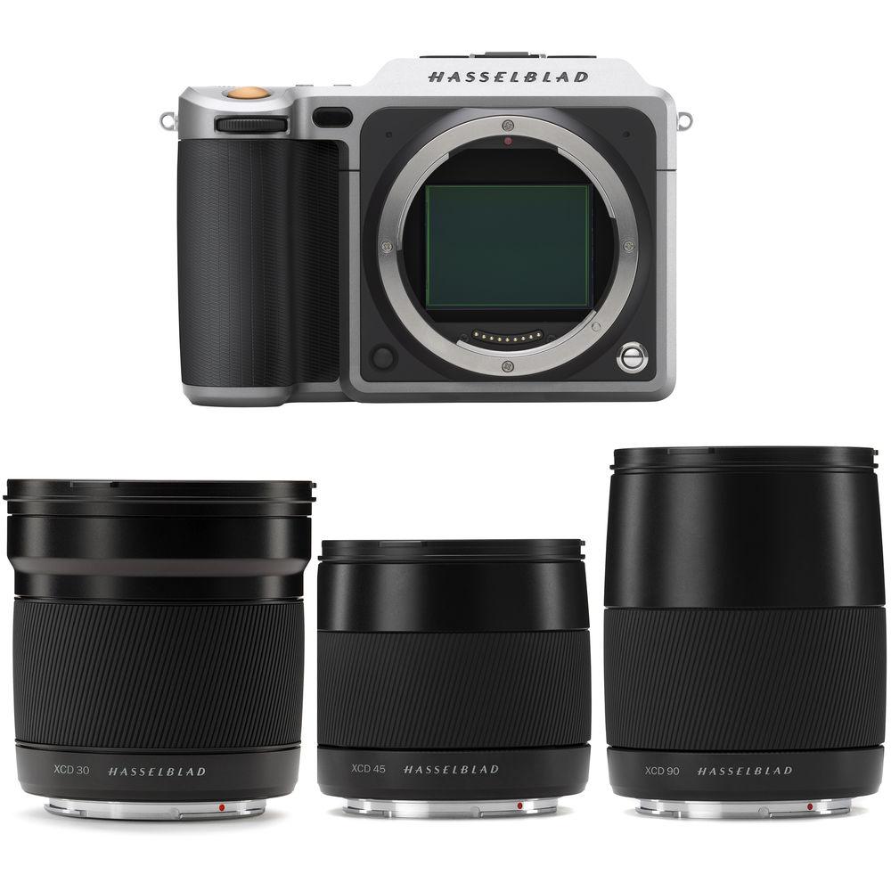Hasselblad X1D-50c Medium Format Mirrorless Digital Camera and Lenses Field Kit