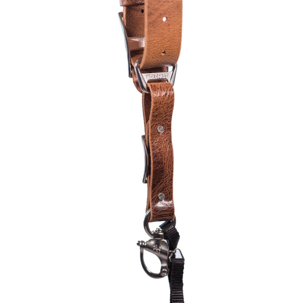 HoldFast Gear Money Maker 3-Camera Leather Harness