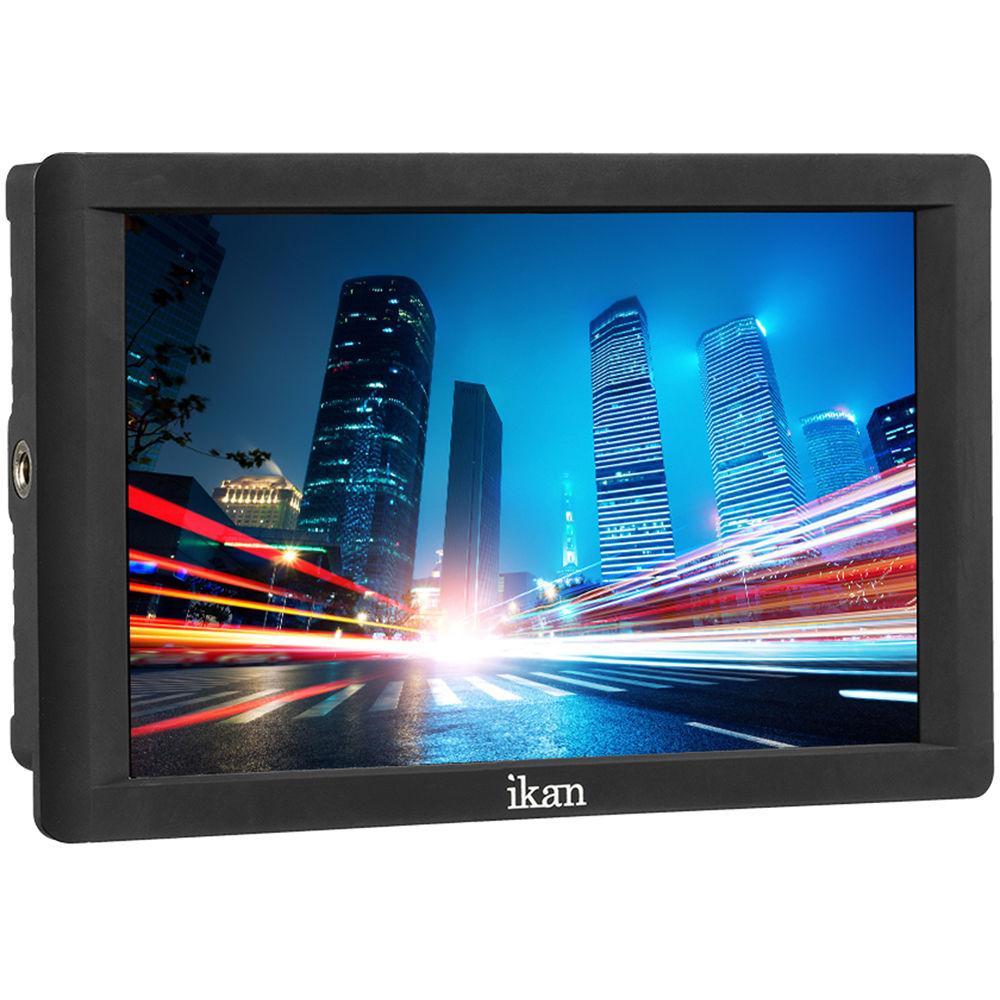 ikan DH7 7" HDMI LCD Monitor Deluxe Kit with Canon 900-Series Type Battery, Plate, & Charger