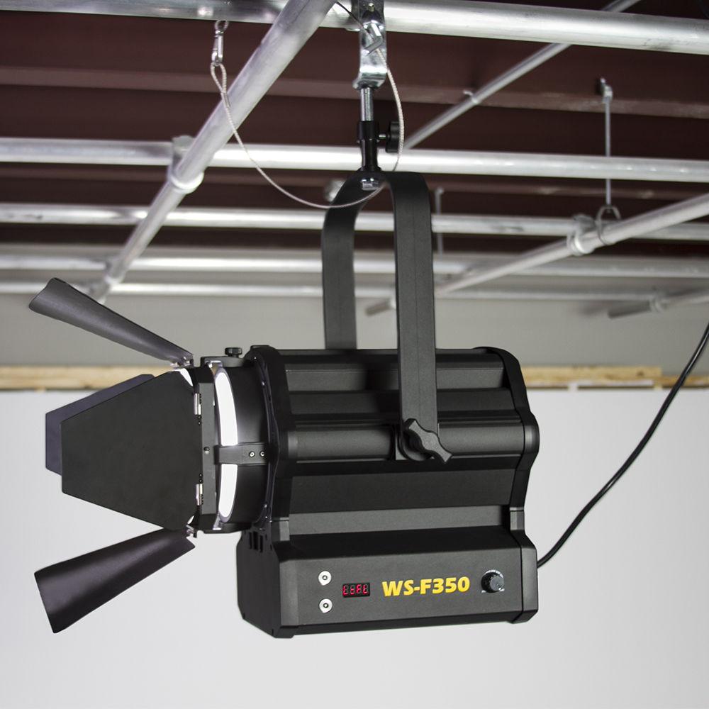 ikan White Star WS-F350 6" Fresnel 350W LED Light