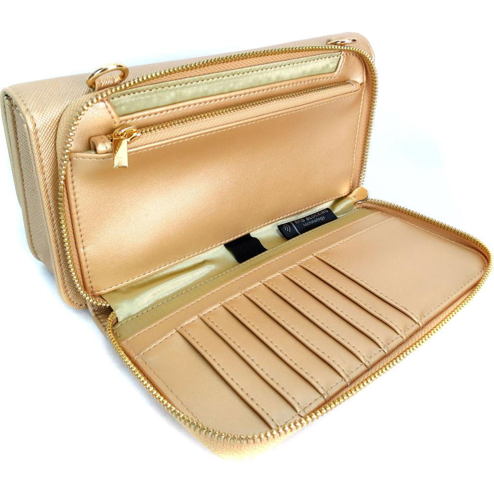 Jill-E Designs Isabel Tech Crossbody Bag with Built-In Phone Charger