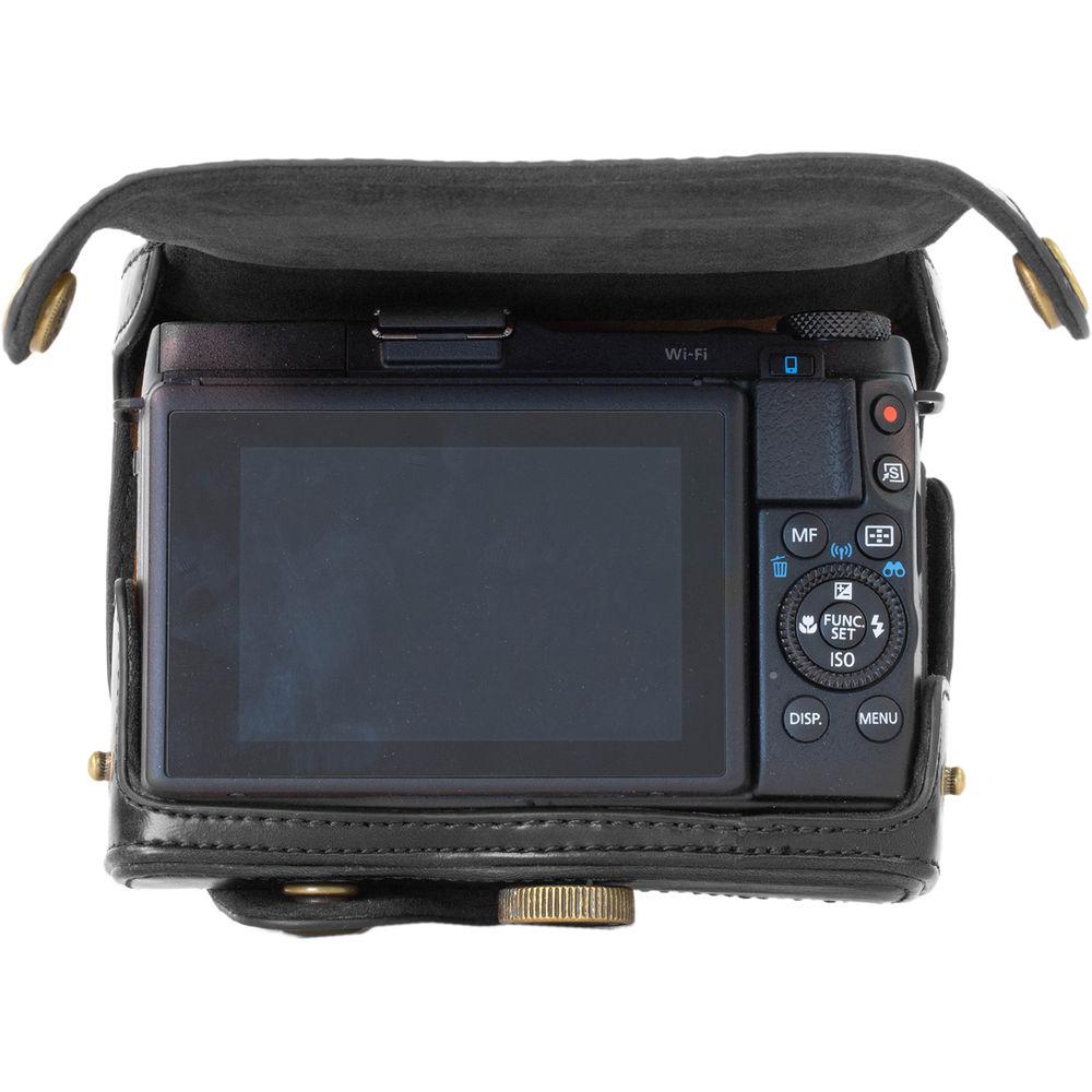 MegaGear Ever Ready Leather Camera Case for Canon PowerShot G1X Mark II