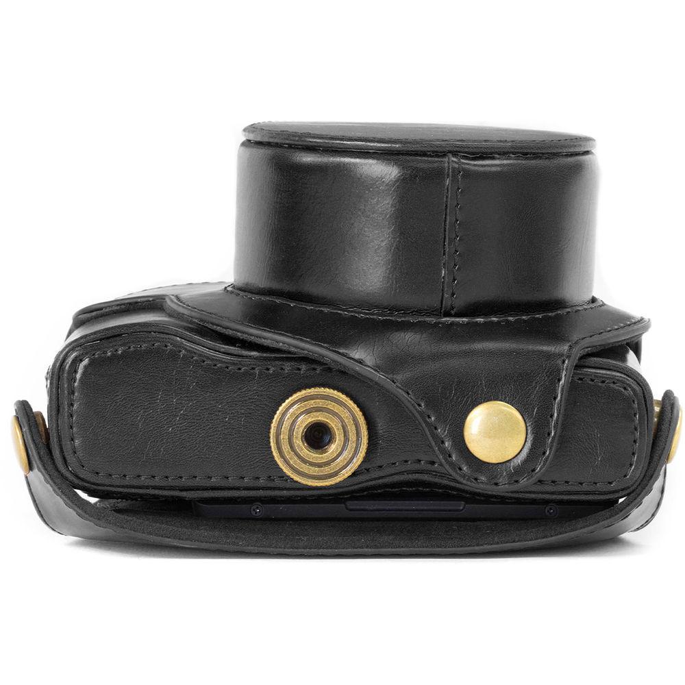 MegaGear Ever Ready Leather Camera Case for Canon PowerShot G1X Mark II