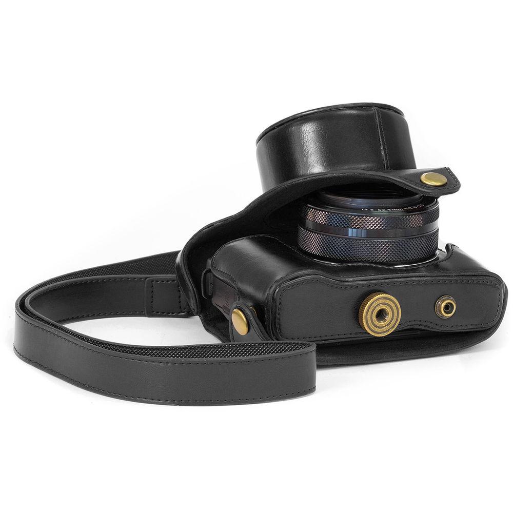 MegaGear Ever Ready Leather Camera Case for Canon PowerShot G1X Mark II