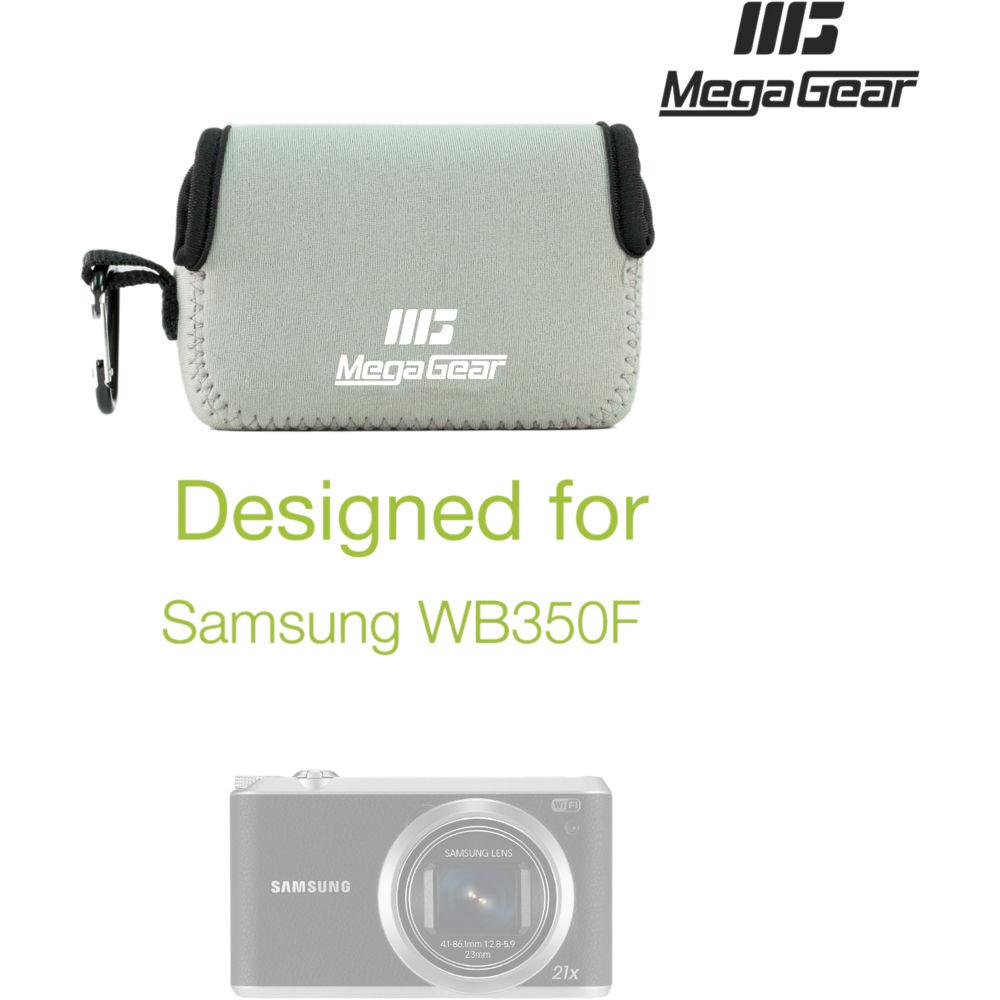 MegaGear Ultra-Light Neoprene Camera Case with Carabiner for Samsung WB350F