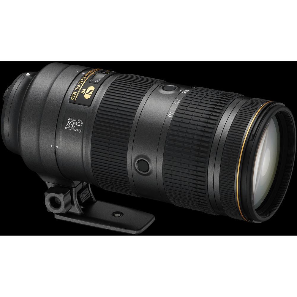 Nikon AF-S NIKKOR 70-200mm f 2.8E FL ED VR Lens 100th Anniversary Edition