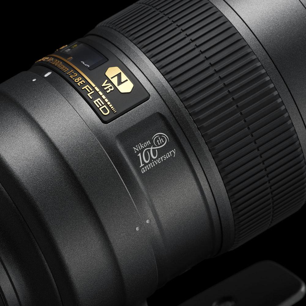 Nikon AF-S NIKKOR 70-200mm f 2.8E FL ED VR Lens 100th Anniversary Edition
