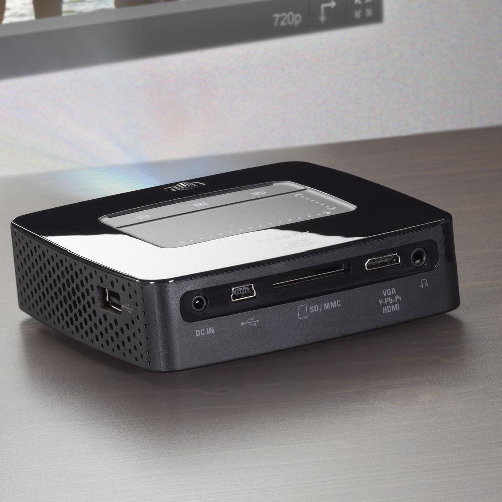 Philips PicoPix PPX3614 F7 140-Lumen FWVGA DLP Pico Projector with Wi-Fi