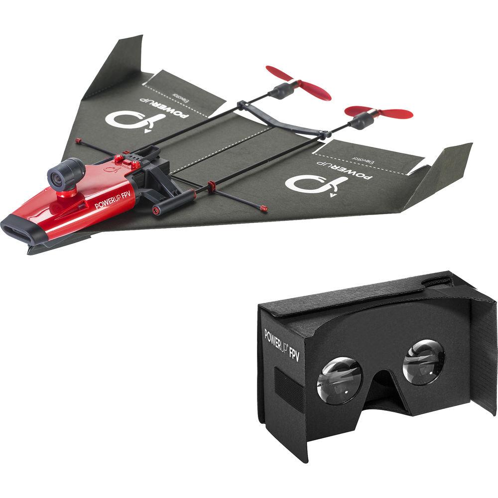 PowerUp Toys FPV Paper Airplane VR Drone Kit