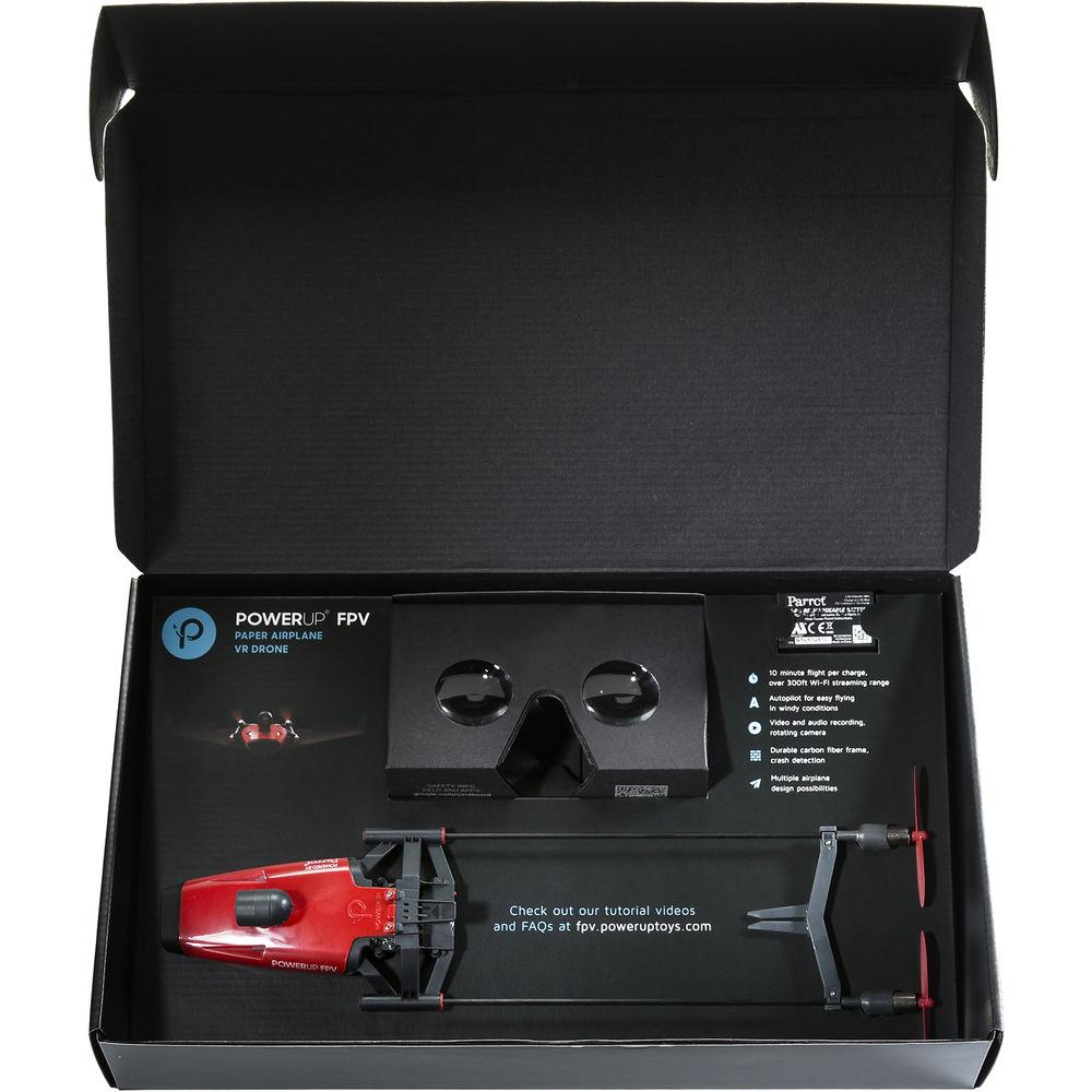 PowerUp Toys FPV Paper Airplane VR Drone Kit