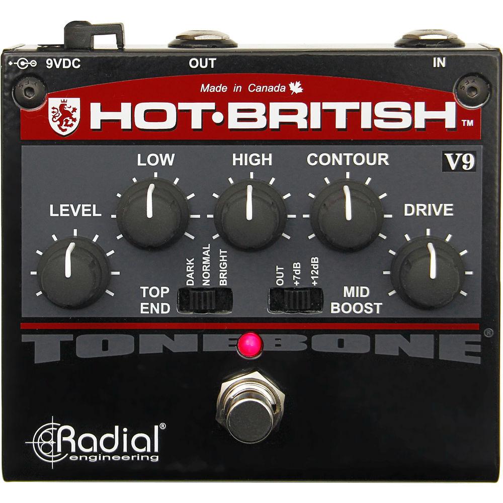 Radial Engineering Hot-British V9 Distortion Pedal