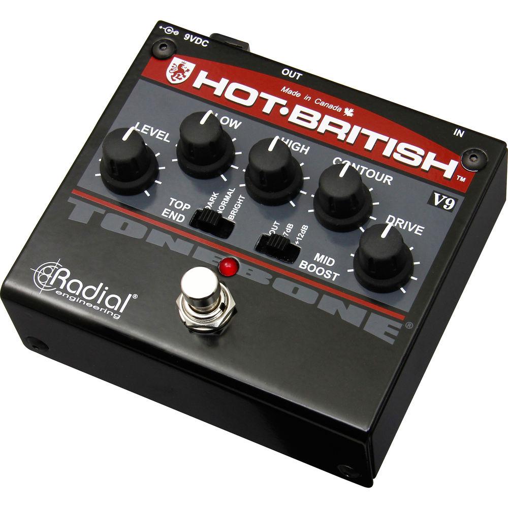 Radial Engineering Hot-British V9 Distortion Pedal