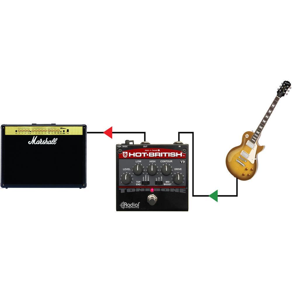 Radial Engineering Hot-British V9 Distortion Pedal