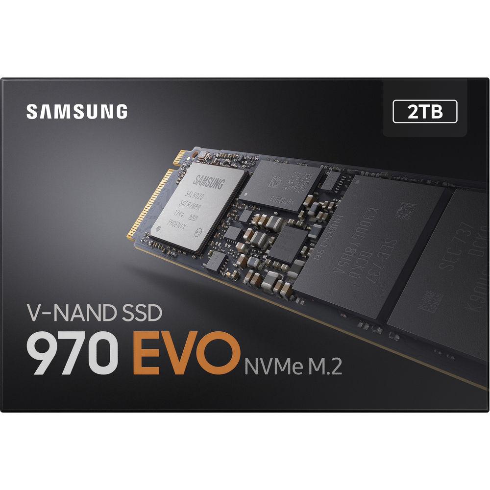 Samsung 2TB 970 EVO NVMe M.2 Internal SSD