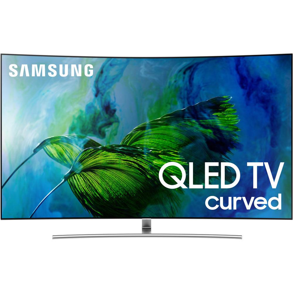 Samsung Q8C 55" Class HDR UHD Smart Curved QLED TV
