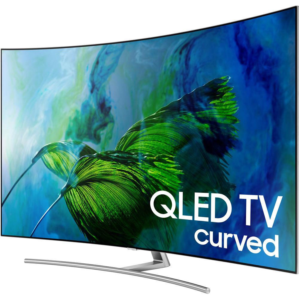 Samsung Q8C 55" Class HDR UHD Smart Curved QLED TV