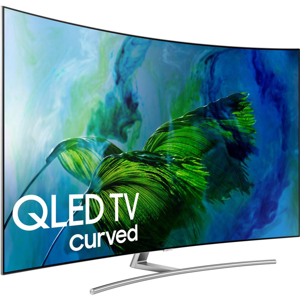 Samsung Q8C 55" Class HDR UHD Smart Curved QLED TV