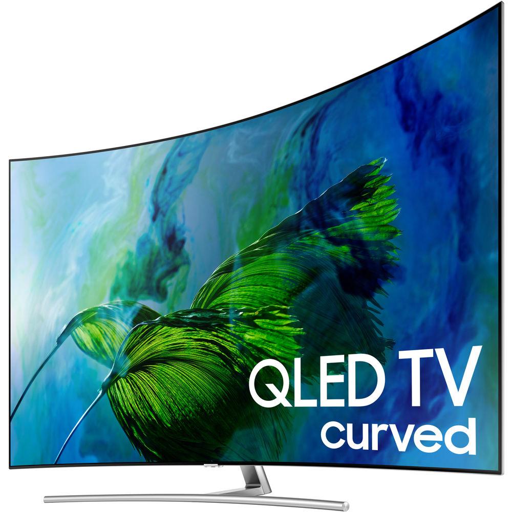 Samsung Q8C 55" Class HDR UHD Smart Curved QLED TV