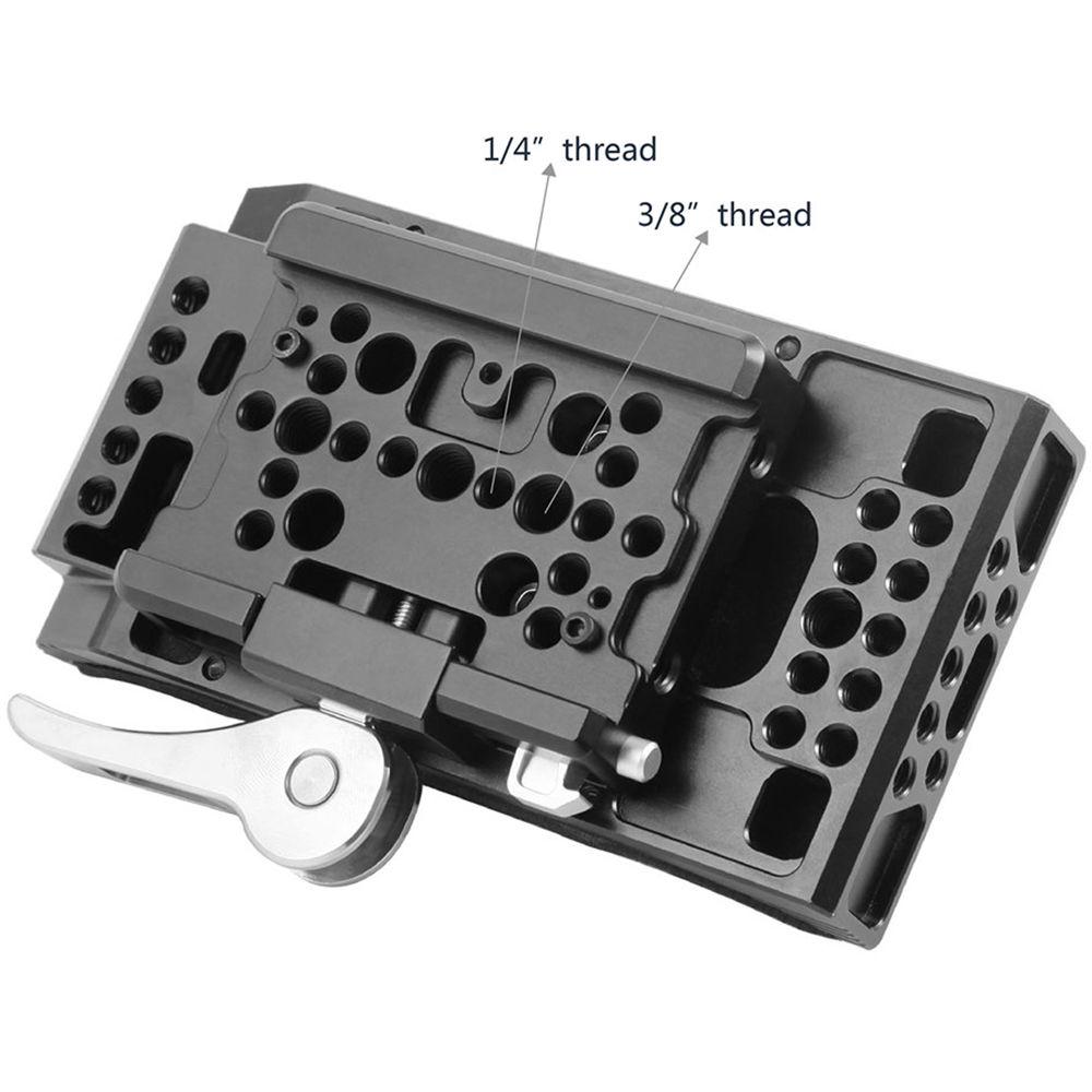 SmallRig 2078 Universal Shoulder Pad with Drop-In Baseplate