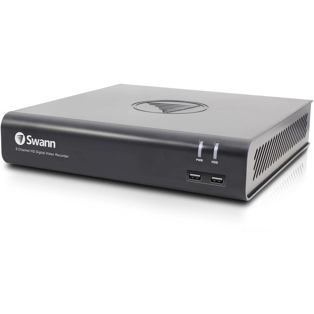 Swann DVR-4595 8-Channel 3MP DVR with 1TB HDD and 8 1080p Outdoor Bullet Cameras