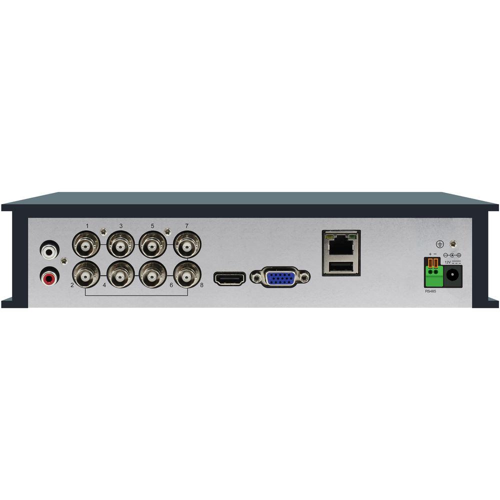 Swann DVR-4595 8-Channel 3MP DVR with 1TB HDD and 8 1080p Outdoor Bullet Cameras