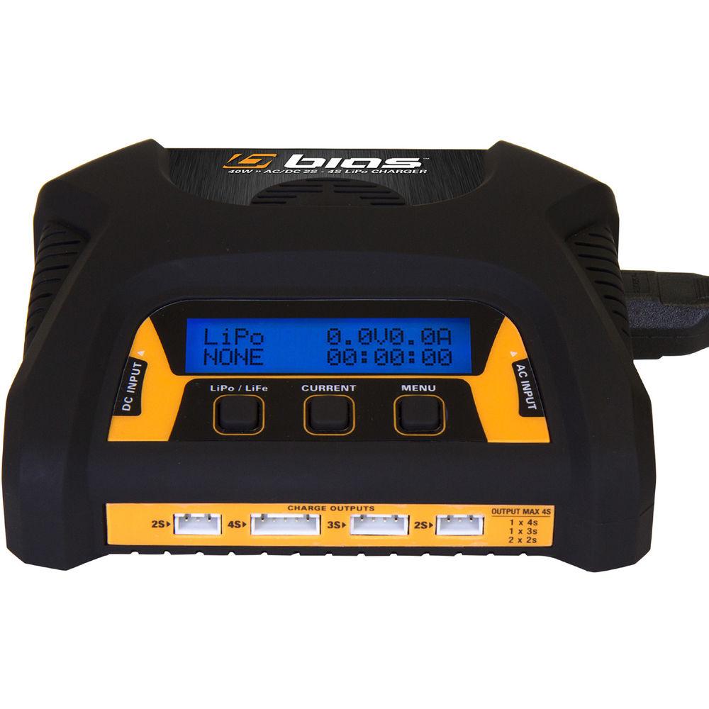 Venom Group Bias 2 To 4 Cell AC:DC Dual 2S Port 3 Amp 40W RC LiPo Battery Balance Charger