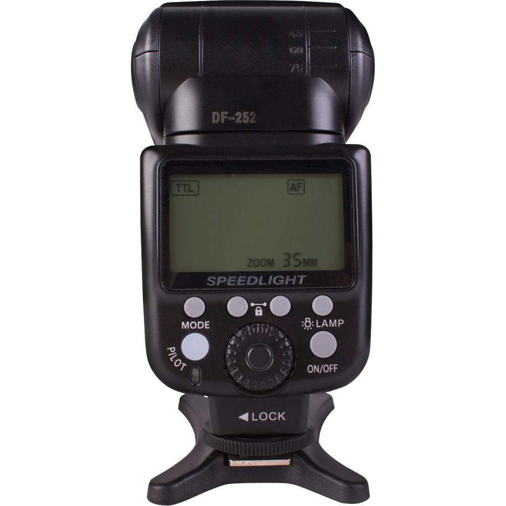 Vivitar DF-252 TTL Flash for Nikon Cameras