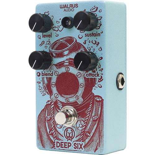 WALRUS AUDIO Deep Six Compressor Pedal for Electric Guitars