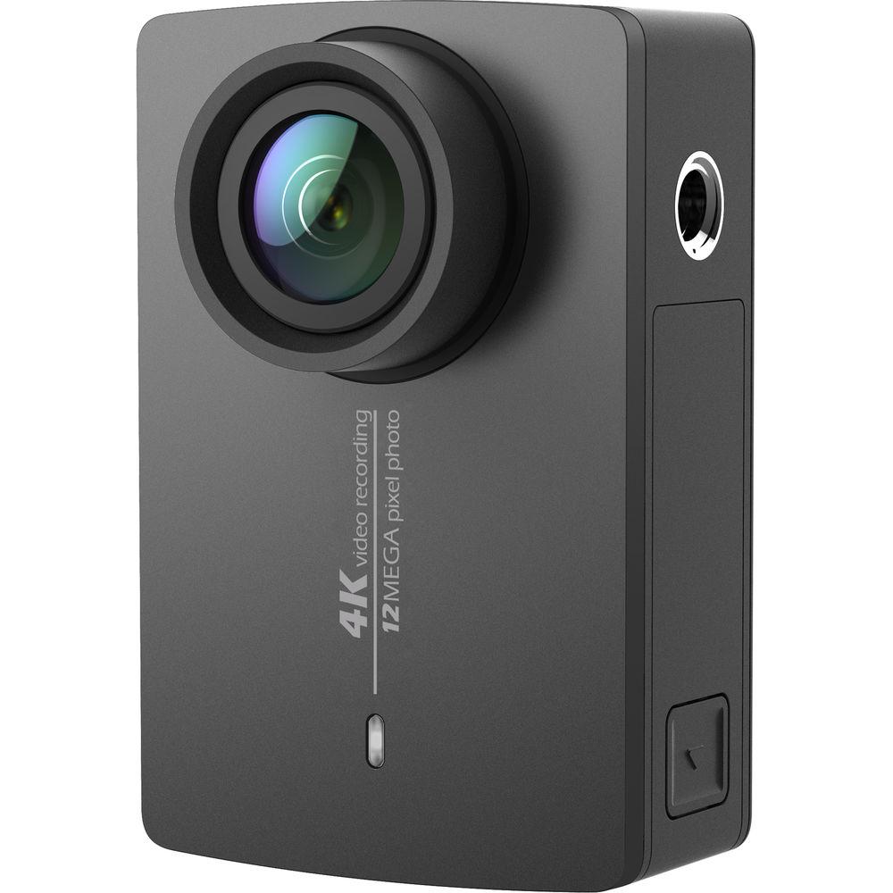 YI Technology 4K Action Camera with Selfie Stick & Bluetooth Remote, YI, Technology, 4K, Action, Camera, with, Selfie, Stick, &, Bluetooth, Remote