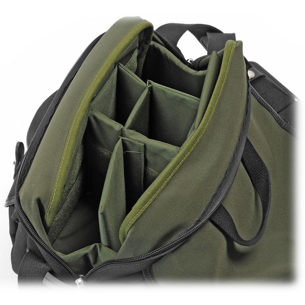 Billingham 225 Shoulder Bag Black with Black Leather Trim