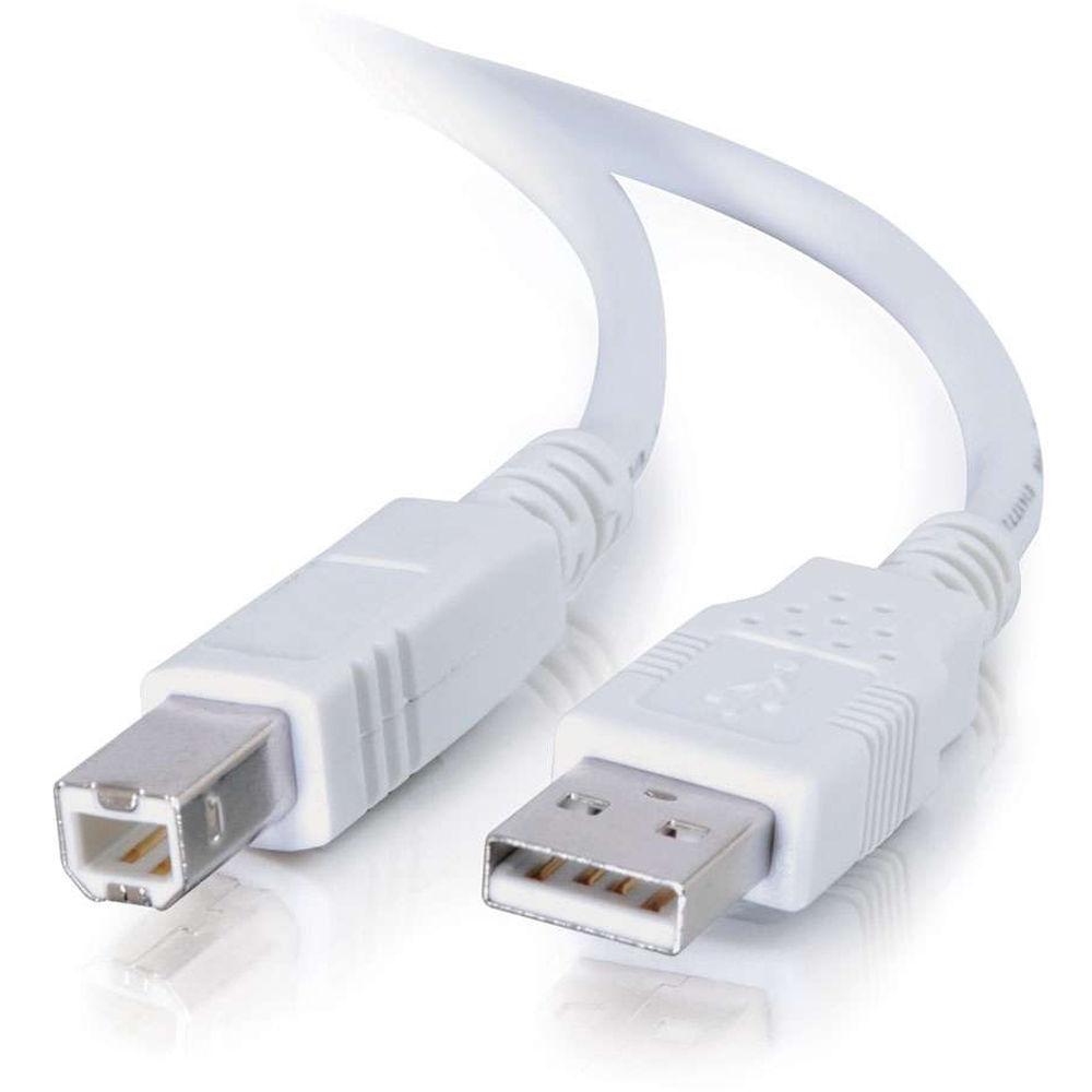 C2G 16.4' USB 2.0 A B Cable, C2G, 16.4', USB, 2.0, B, Cable