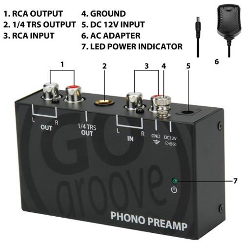 Accessory Power GOgroove Phono Preamp