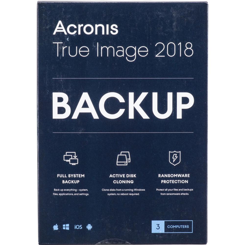 Acronis True Image 2018, Acronis, True, Image, 2018