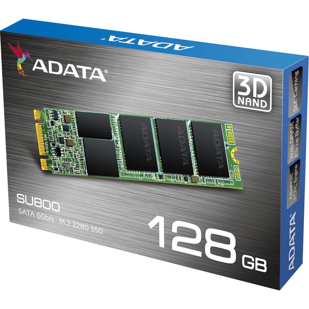 ADATA Technology 128GB Ultimate SU800 M.2 2280 3D NAND SSD, ADATA, Technology, 128GB, Ultimate, SU800, M.2, 2280, 3D, NAND, SSD