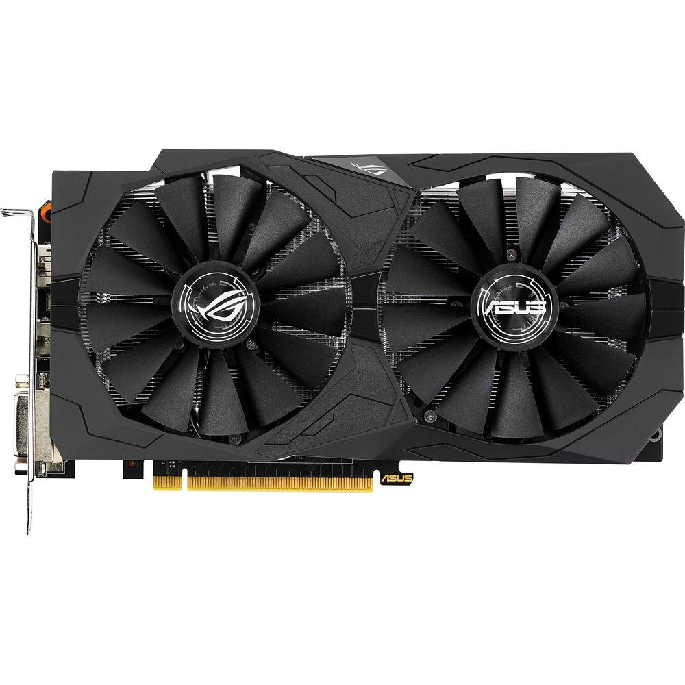 ASUS Republic of Gamers Strix GeForce GTX 1050 Ti OC Edition Graphics Card