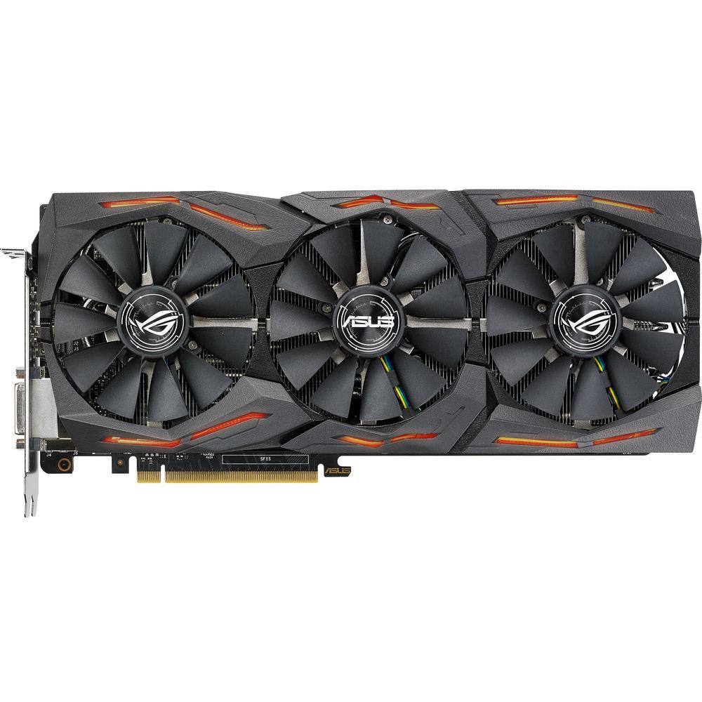 ASUS Republic of Gamers Strix GeForce GTX 1080 TI OC Edition Graphics Card