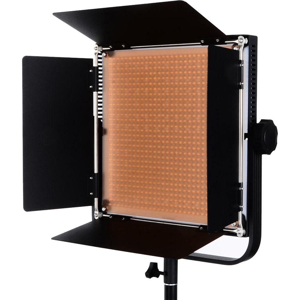 Bescor FP-900K Bi-Color Wirelessly Controlled LED Studio 2-Light Kit