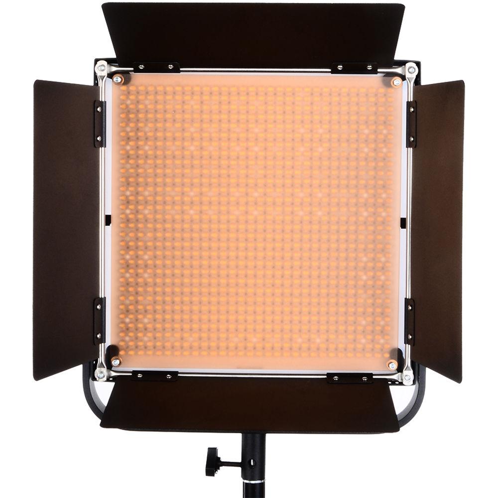 Bescor FP-900K Bi-Color Wirelessly Controlled LED Studio 2-Light Kit