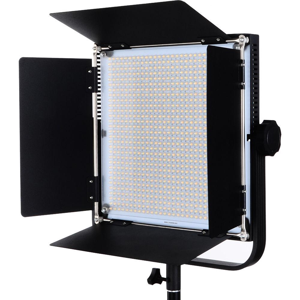 Bescor FP-900K Bi-Color Wirelessly Controlled LED Studio 2-Light Kit