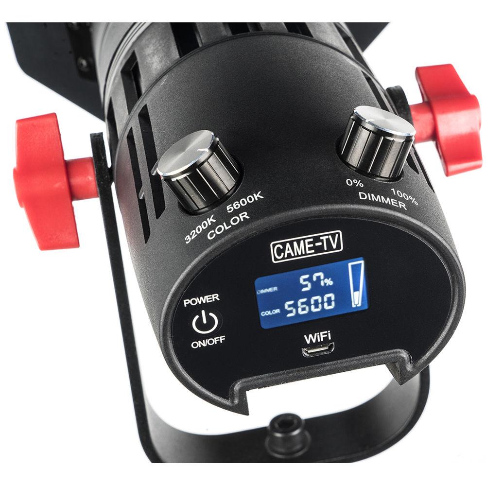 CAME-TV Boltzen 30W Bi-Color Fanless Focusable LED Fresnel 3-Light Kit