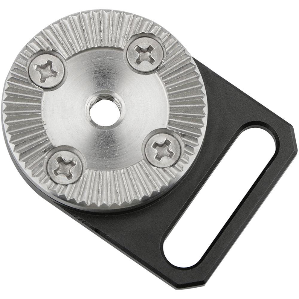 CAMVATE M6 ARRI Rosette Adapter for Camera Cage Rig w Wooden Handgrip