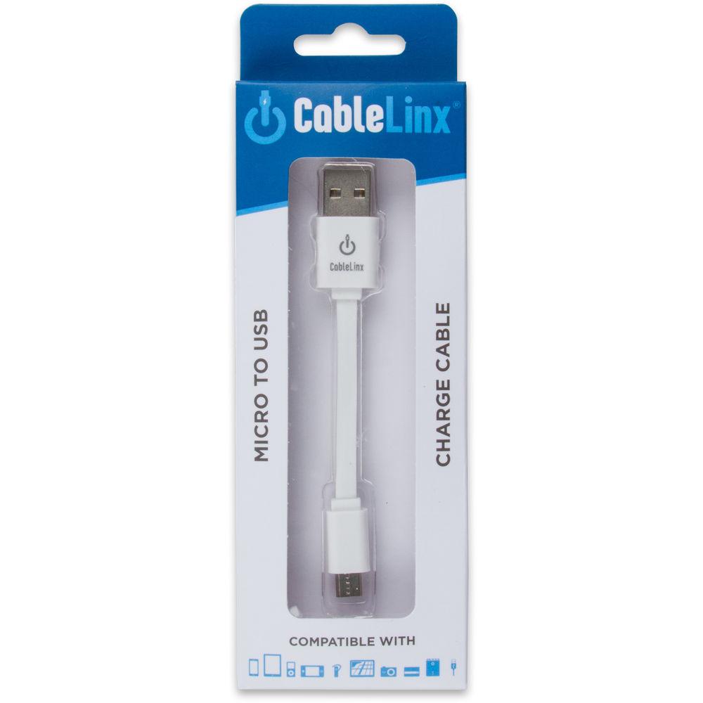 ChargeHub CableLinx USB 2.0 Type-A Male to Micro-USB Male Charge & Sync Cable