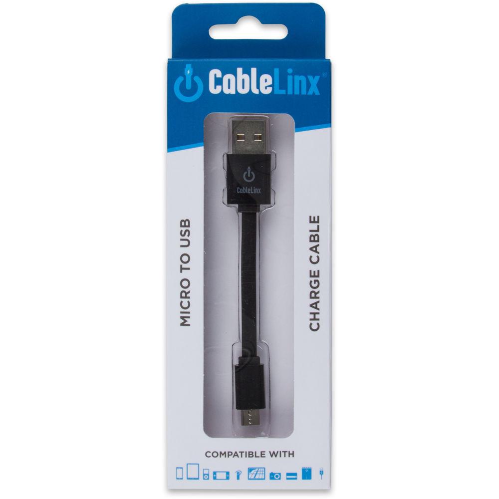 ChargeHub CableLinx USB 2.0 Type-A Male to Micro-USB Male Charge & Sync Cable, ChargeHub, CableLinx, USB, 2.0, Type-A, Male, to, Micro-USB, Male, Charge, &, Sync, Cable