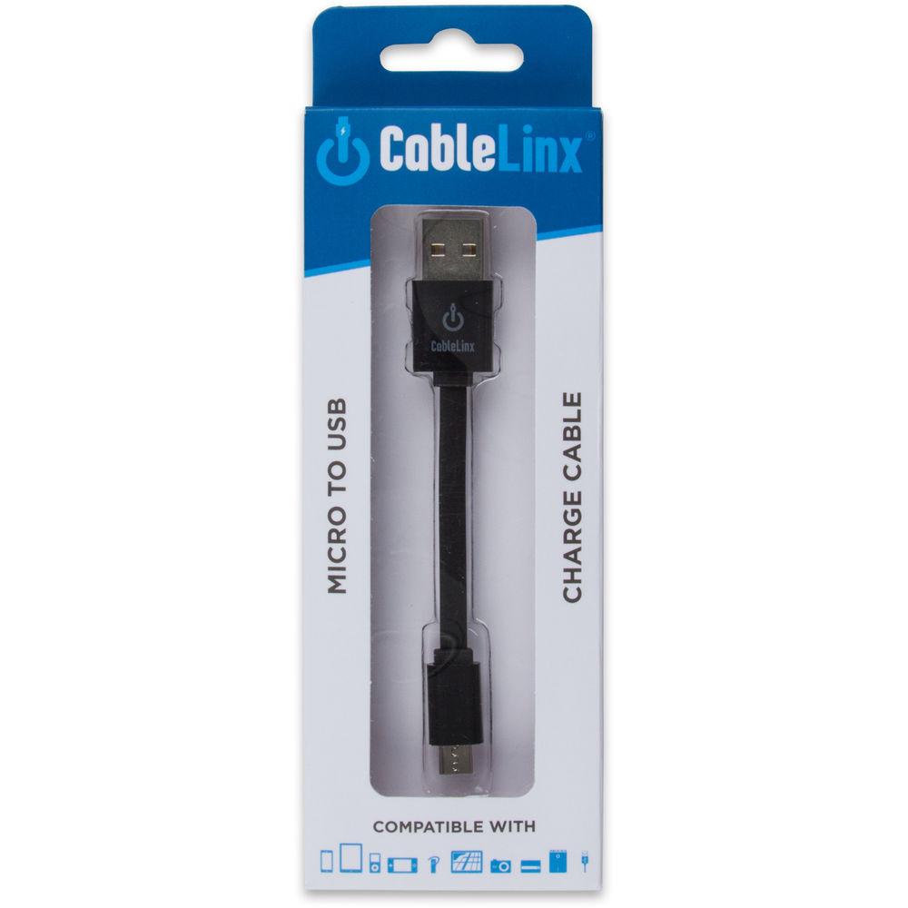 ChargeHub CableLinx USB 2.0 Type-A Male to Micro-USB Male Charge & Sync Cable