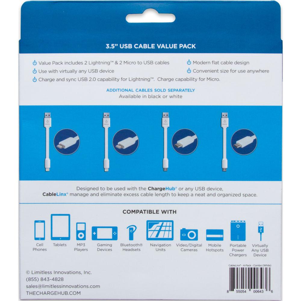 ChargeHub CableLinx USB Charge & Sync Cable