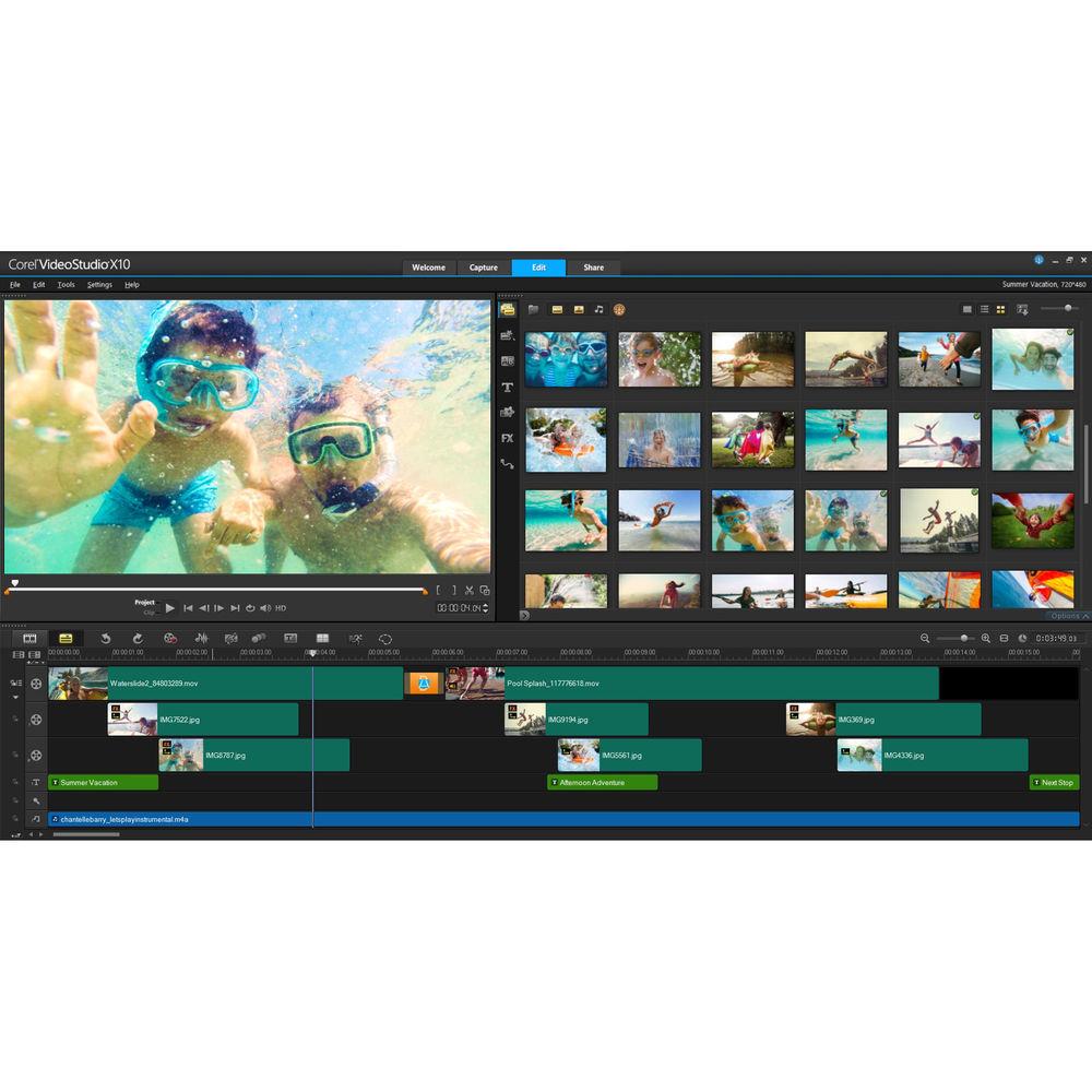 Corel VideoStudio 2018 X10 Ultimate